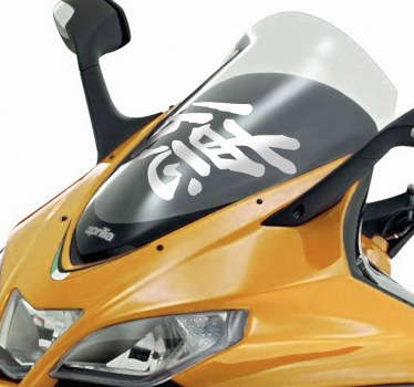 Sticker vertu chinois