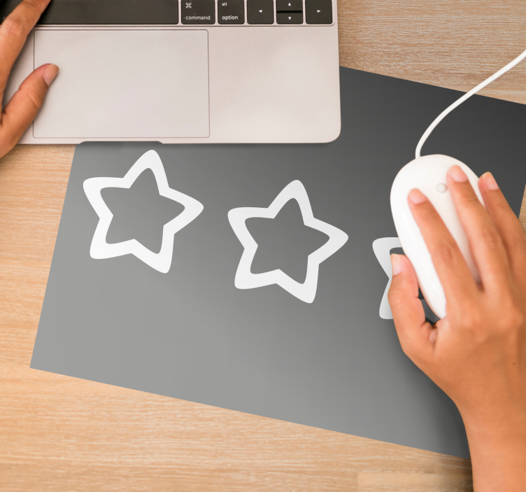 Tapis de souris motif étoiles stylées - TenStickers