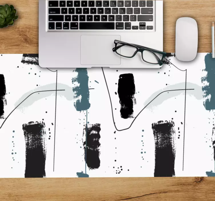 Tapis de souris motif formes artistiques abstraites - TenStickers