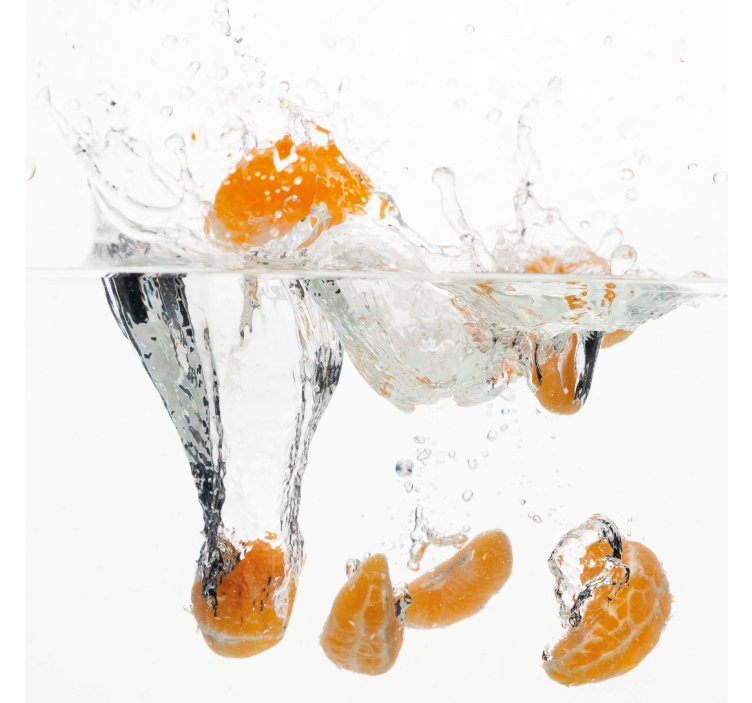 Store enrouleur cuisine fruits dans l'eau - TenStickers