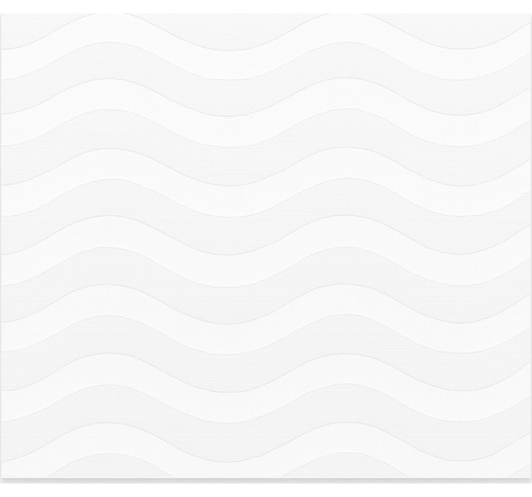 Store enrouleur pour chambre ado vagues blanches et grises - TenStickers