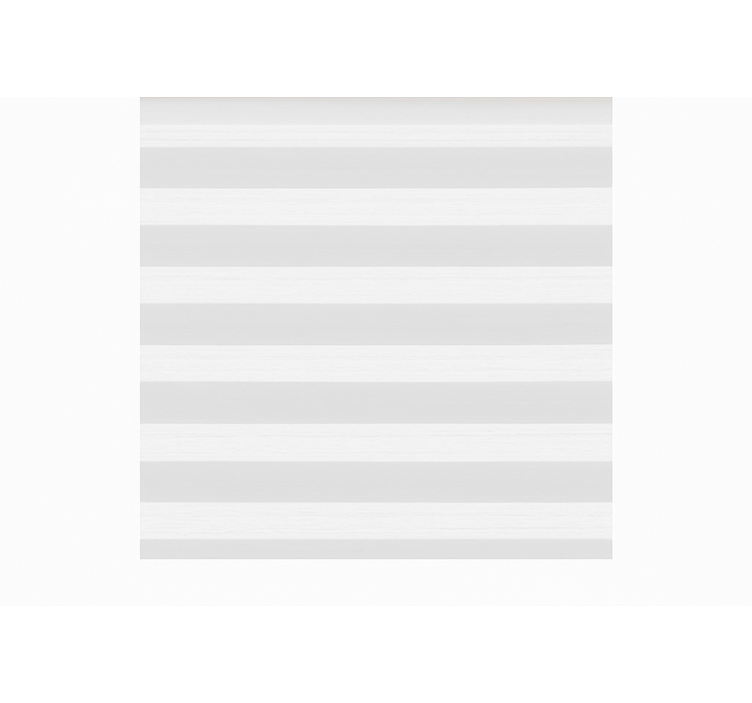 Store enrouleur salle à manger rayures blanches transparentes - TenStickers