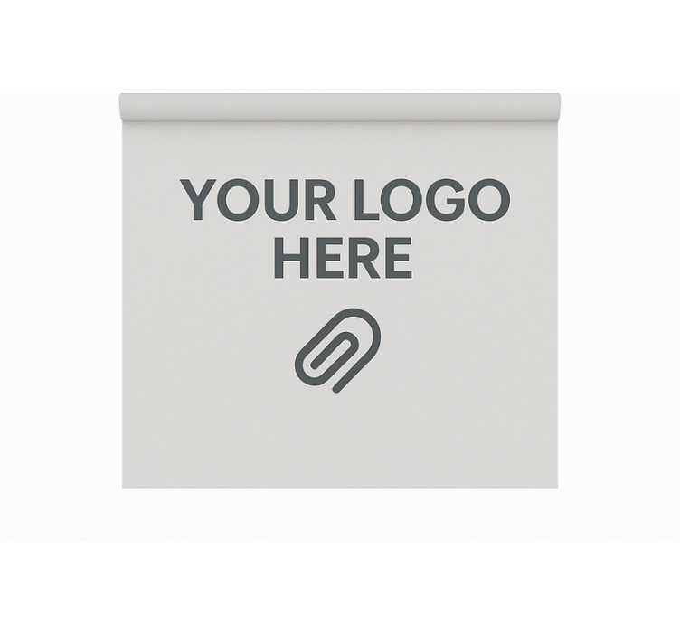 Store enrouleur bureaux avec logo personnalisé - TenStickers