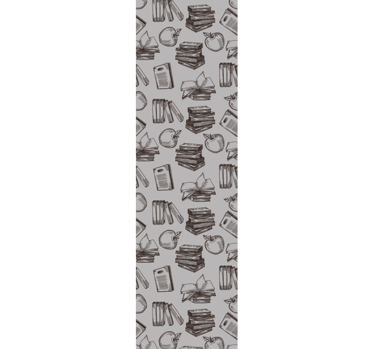 Store enrouleur bureau éléments d'étude vintage - TenStickers