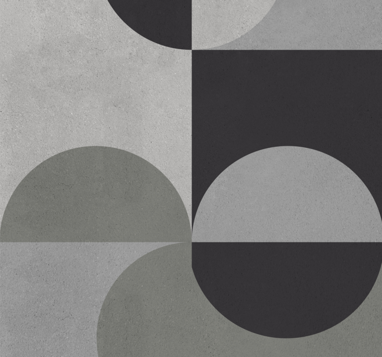Store enrouleur cuisine motif abstrait tons gris - TenStickers