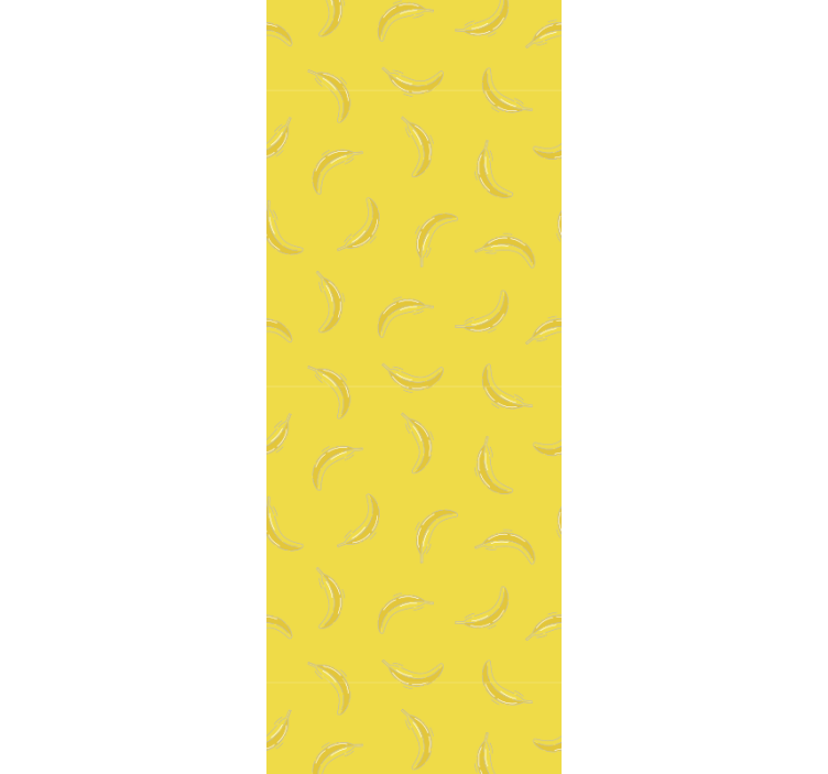 Store enrouleur cuisine motif banane - TenStickers