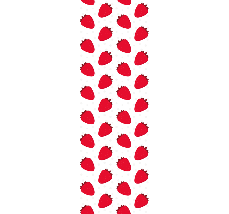 Store enrouleur cuisine motif baies rouges - TenStickers