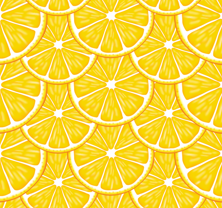 Store enrouleur cuisine motif tranche d'agrumes - TenStickers