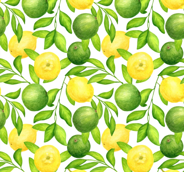 Store enrouleur cuisine motif agrumes - TenStickers
