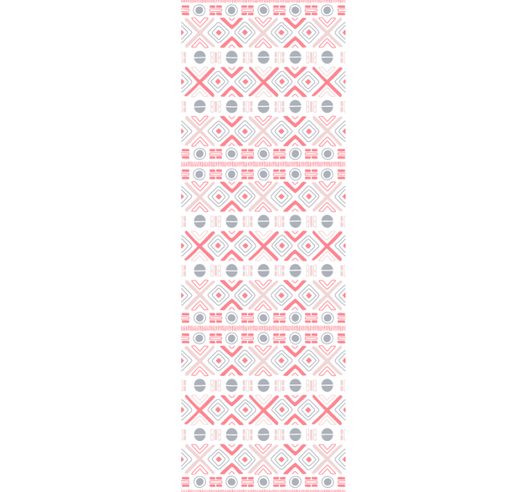 Store enrouleur cuisine motifs tribaux doux colorés - TenStickers