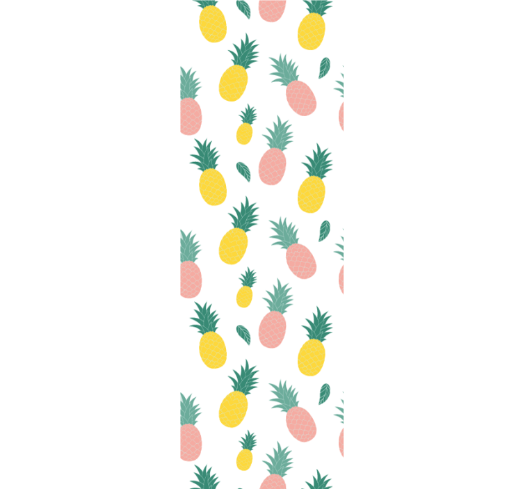 Store enrouleur cuisine motif ananas fruits - TenStickers
