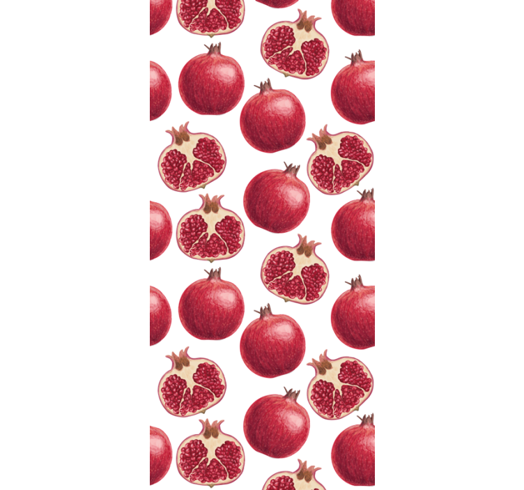 Store enrouleur cuisine motif de grenades colorées - TenStickers