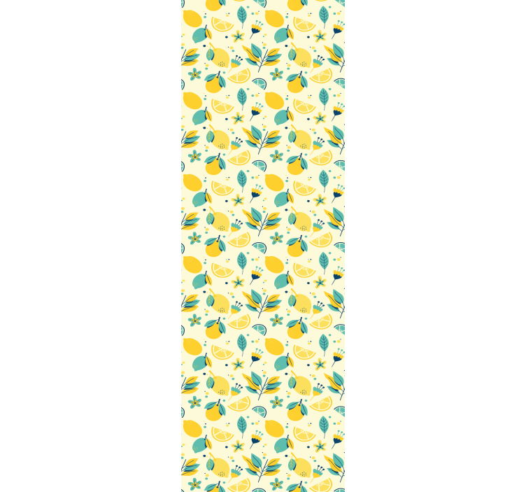 Store enrouleur cuisine citrons amusants - TenStickers