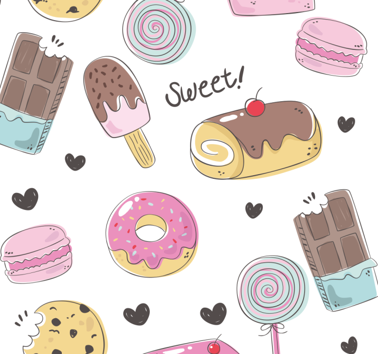 Store enrouleur cuisine délices gourmands - TenStickers
