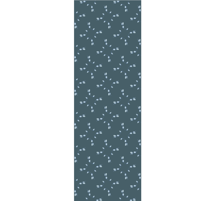 Store enrouleur salle à manger motif fleur de magnolia - TenStickers