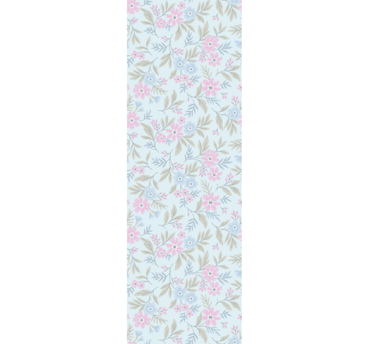 Store enrouleur salle à manger style shabby chic printemps - TenStickers