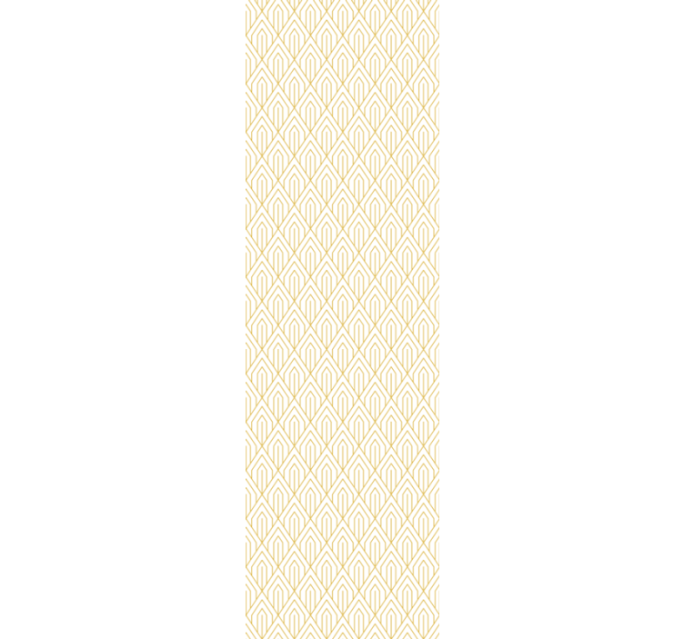 Store enrouleur salle à manger motif blanc moderne - TenStickers
