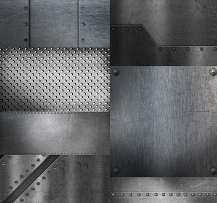 Store enrouleur salle à manger mur en laiton - TenStickers