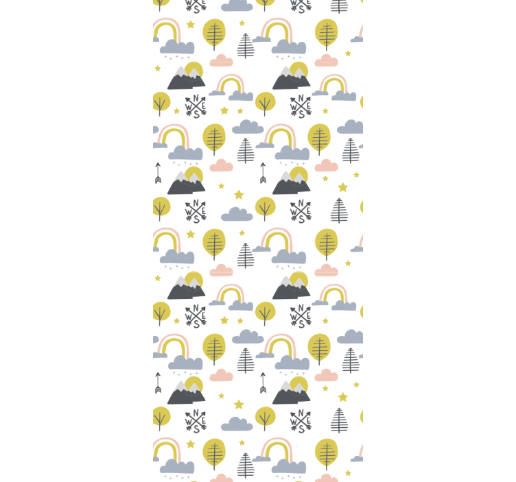 Store enrouleur pour chambre enfant scène nature ludique - TenStickers