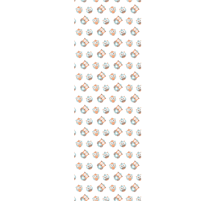 Store enrouleur pour chambre enfant motif hibou - TenStickers