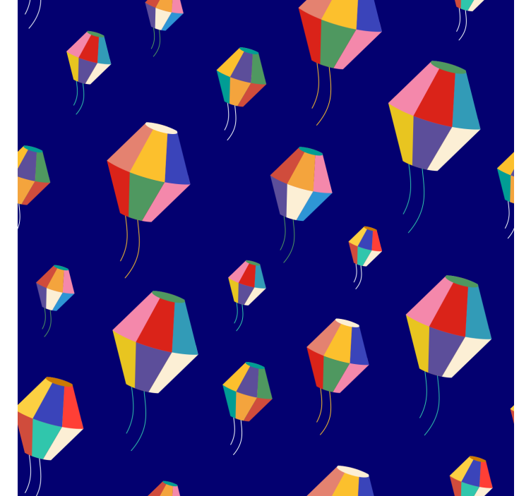 Store enrouleur pour chambre enfant ballons gonflables - TenStickers