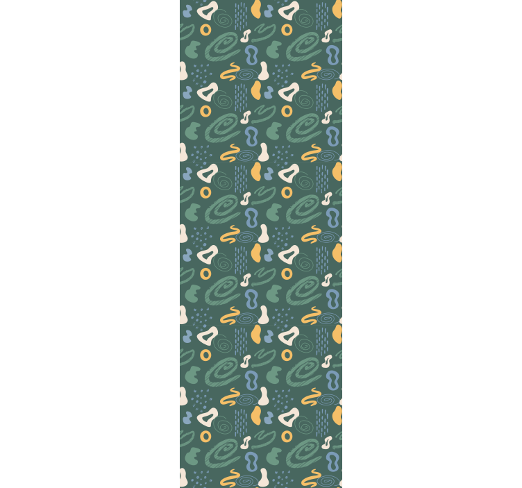 Store enrouleur pour chambre enfant motifs minimalistes - TenStickers