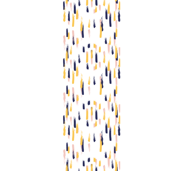 Store enrouleur pour chambre enfant coups modernes abstraits - TenStickers