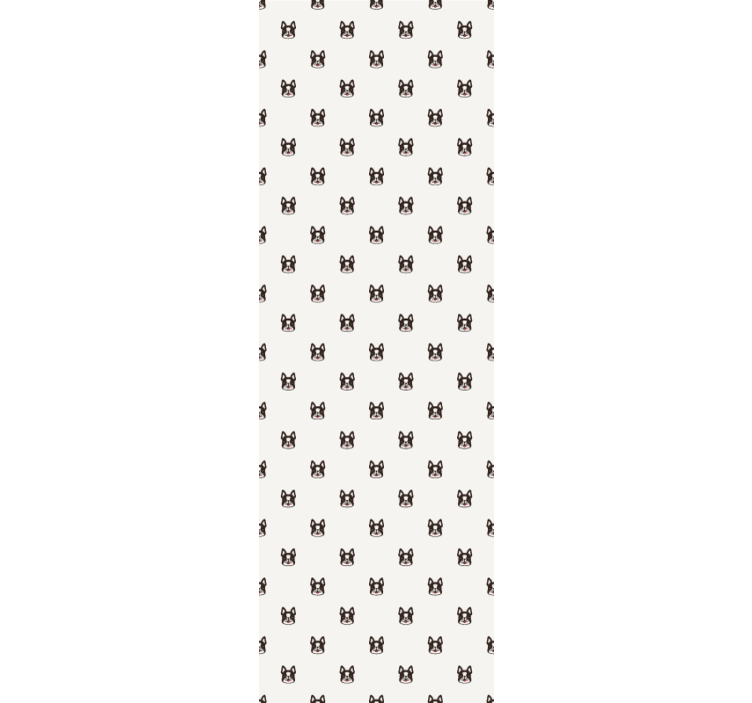 Store enrouleur pour chambre enfant design cartoon bulldog - TenStickers