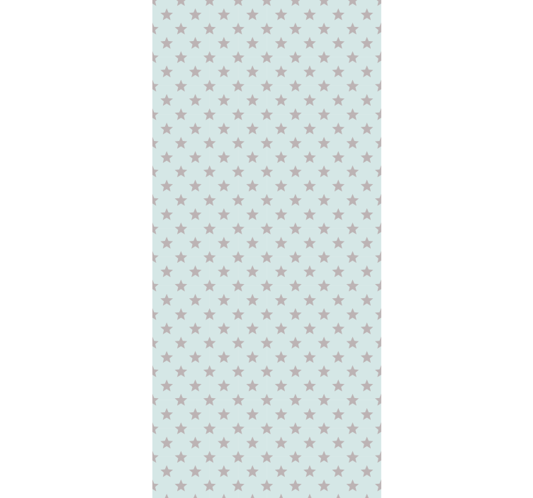 Store enrouleur pour chambre enfant fond bleu étoiles grises - TenStickers