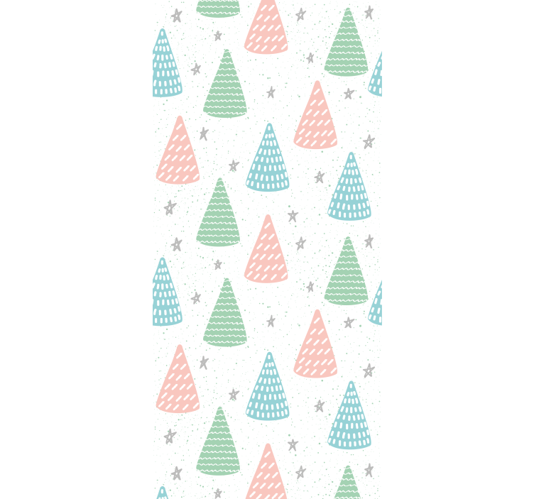 Store enrouleur pour chambre enfant étoiles grises et malles - TenStickers