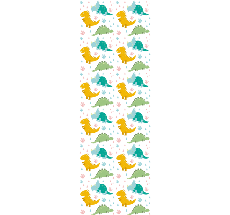 Store enrouleur pour chambre enfant motif dinosaures - TenStickers