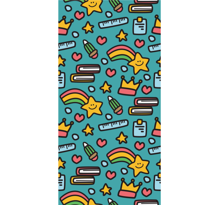 Store enrouleur pour chambre enfant motif kawaii - TenStickers