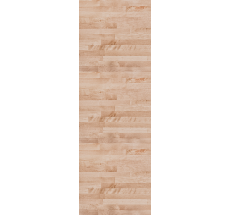 Store enrouleur bureaux planche en bois brun élégant - TenStickers