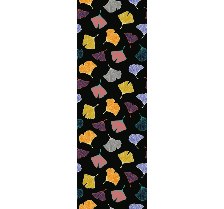 Store enrouleur bureaux feuille de ginkgo caltero - TenStickers