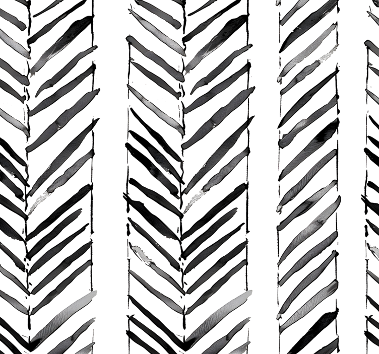 Store enrouleur bureaux design géométrique noir et blanc - TenStickers