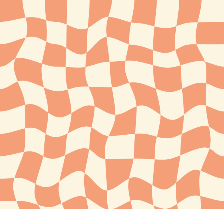 Store enrouleur pour chambre ado motif damier tendance - TenStickers