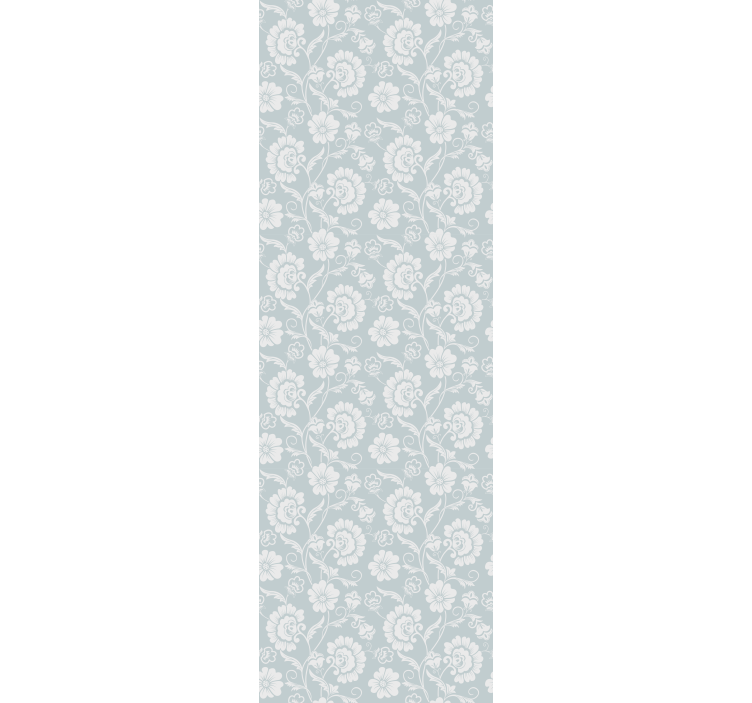 Store enrouleur pour chambre ado imprimé floral vintage - TenStickers