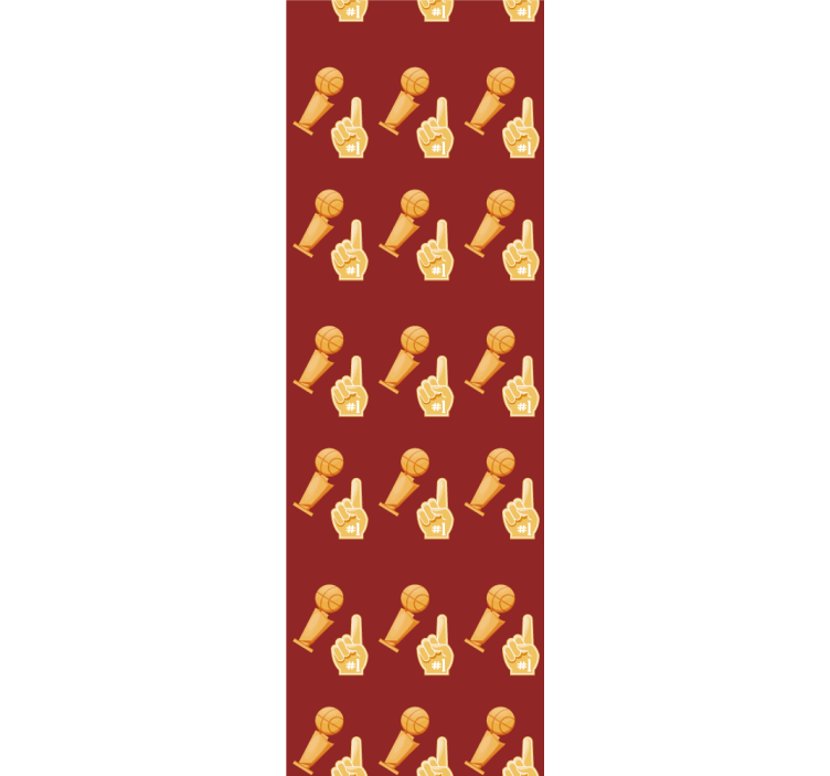 Store enrouleur pour chambre ado motif jeu de basket - TenStickers