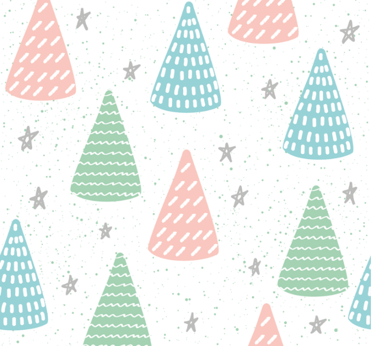 Store enrouleur pour chambre ado étoiles grises et malles - TenStickers