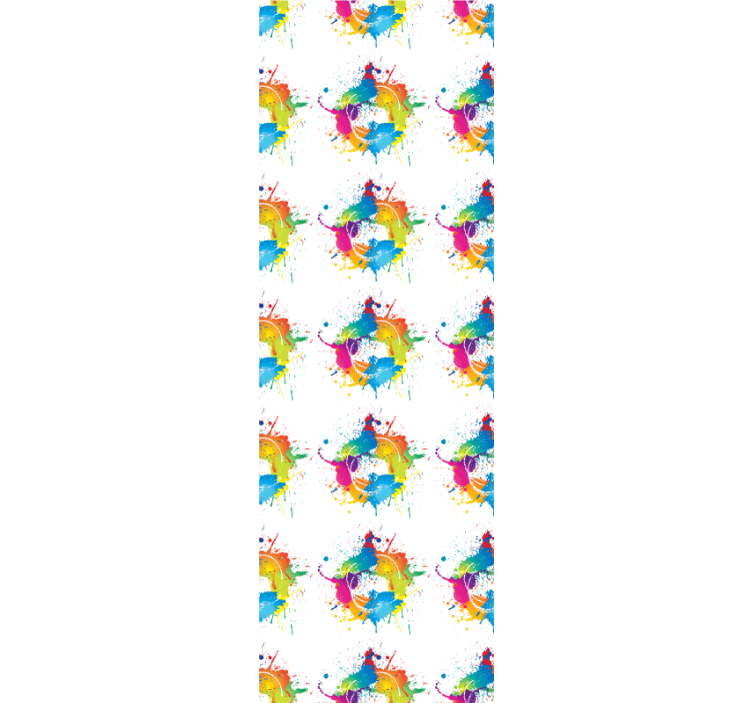 Store enrouleur pour chambre ado fond coloré - TenStickers