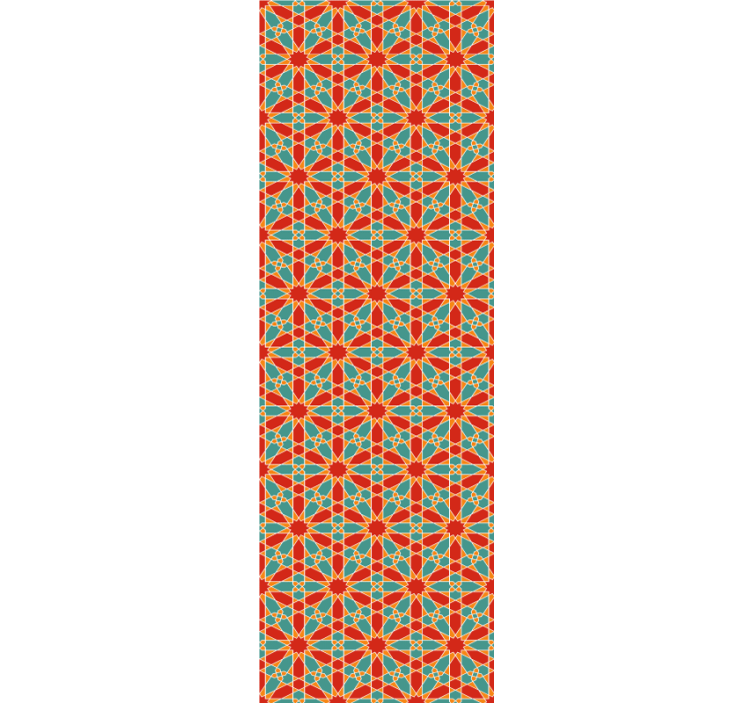 Store enrouleur pour chambre ado motif géométrique arabe - TenStickers