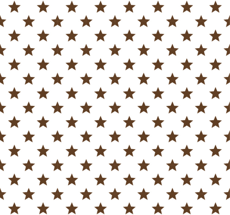 Store enrouleur pour chambre ado étoiles brunes - TenStickers
