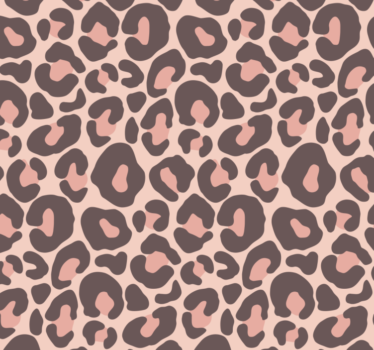 Store enrouleur pour chambre ado motif léopard rose - TenStickers