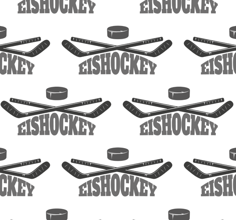 Store enrouleur pour chambre ado hockey sur glace - TenStickers