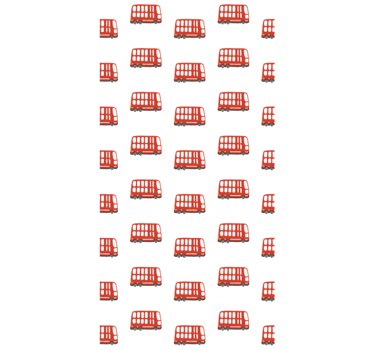 Store enrouleur pour chambre ado motif bus londonien - TenStickers