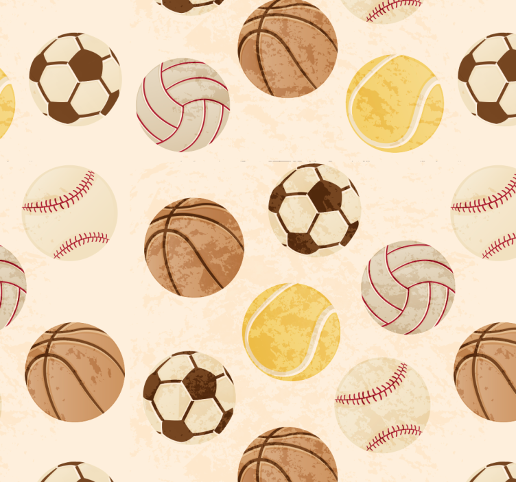 Store enrouleur pour chambre ado motif boules vintage - TenStickers