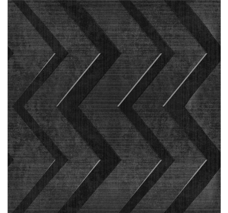 Store enrouleur pour chambre ado rayures acier noir - TenStickers