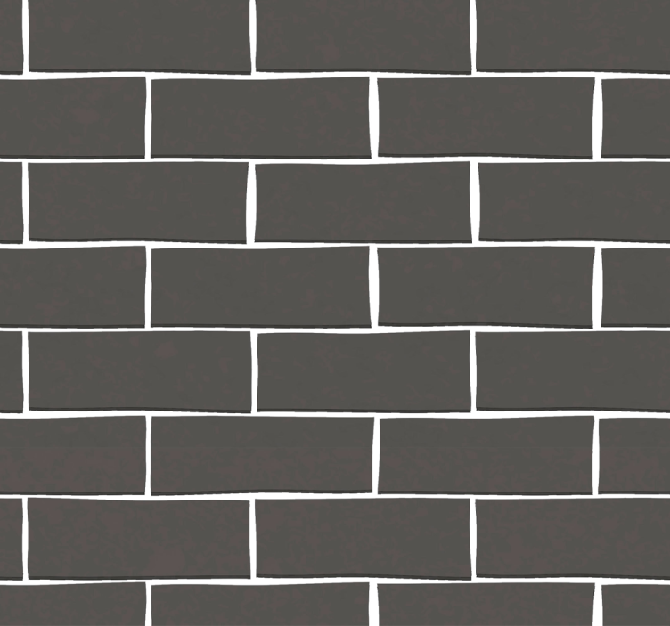 Store enrouleur pour chambre ado brique noire - TenStickers