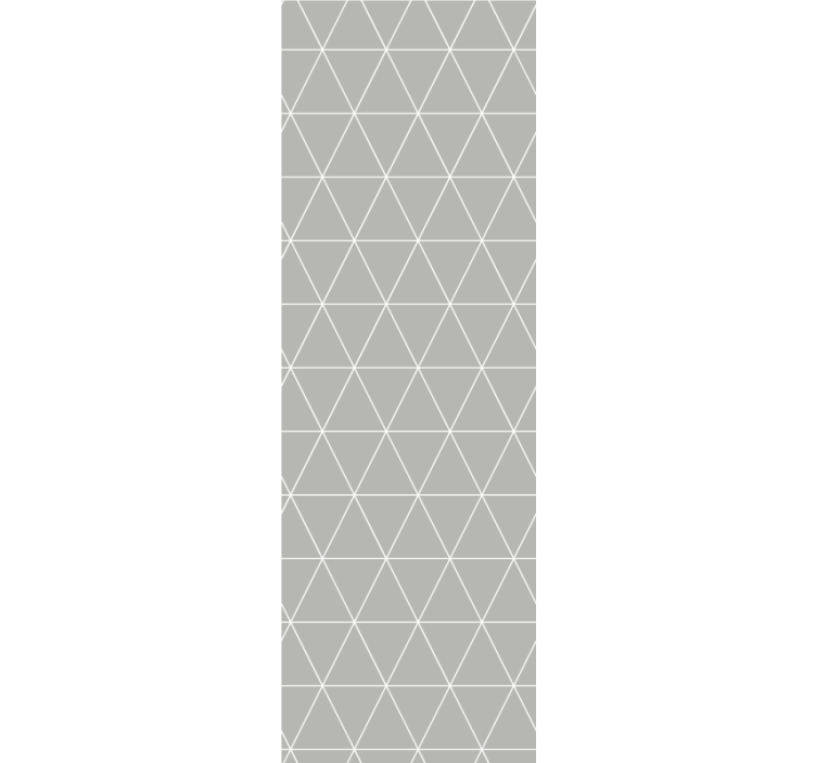 Store enrouleur moderne motif géométrique gris clair - TenStickers