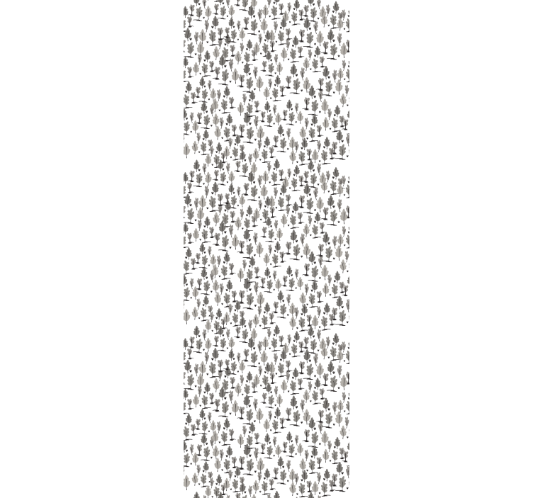 Store enrouleur moderne motif petits arbres kinfolk - TenStickers